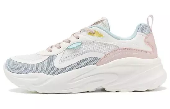 Женские туфли Lifestyle с низким верхом, белые/синие/розовые Xtep