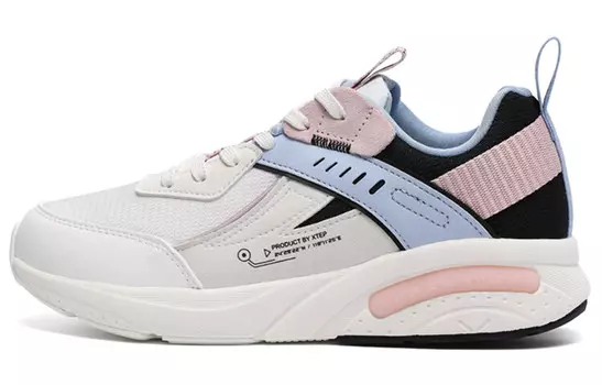 Женские туфли Lifestyle с низким верхом, белые/черные/розовые Xtep