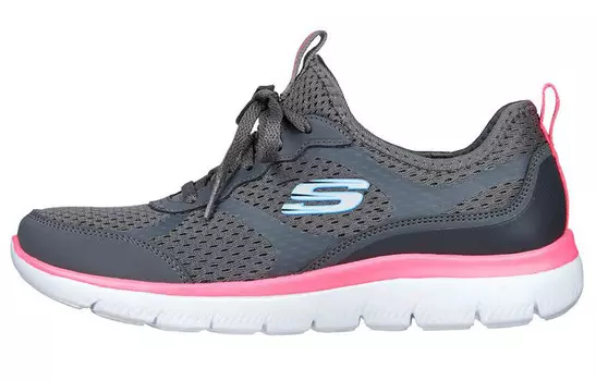 Женские туфли Lifestyle с низким верхом, угольно-серые Skechers