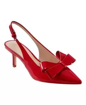Женские туфли-лодочки Allon Bow Slingback Marc Fisher, красный