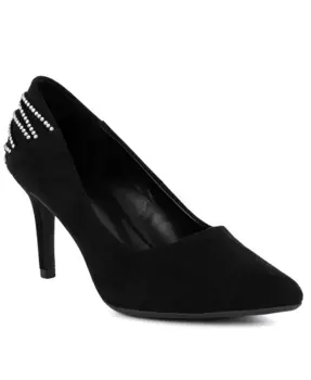 Женские туфли-лодочки Betolda с острым носом и декоративными элементами Jones New York, черный