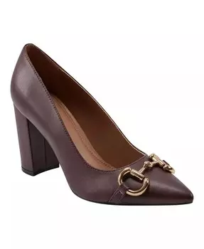 Женские туфли-лодочки без шнуровки с острым носком Gruff Marc Fisher, красный