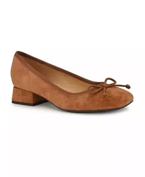 Женские туфли-лодочки без шнуровки Saruh с квадратным носком Nine West, оранжевый