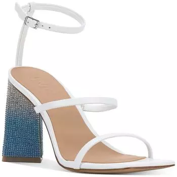 Женские туфли-лодочки Bixa Slip On на каблуках INC, цвет white smooth