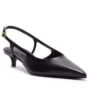 Женские туфли-лодочки Boris на каблуке "кitten heel" Schutz, черный