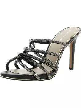 Женские туфли-лодочки BROOKE 95 TWIST JWL с открытым носком Kenneth Cole New York, цвет hematite