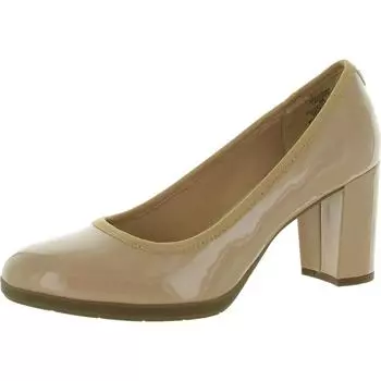 Женские туфли-лодочки Castana Flex Fit Block Heels Anne Klein, цвет nude