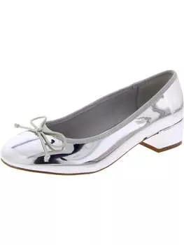 Женские туфли-лодочки Cherish Bow Slip On Steve Madden, серебряный