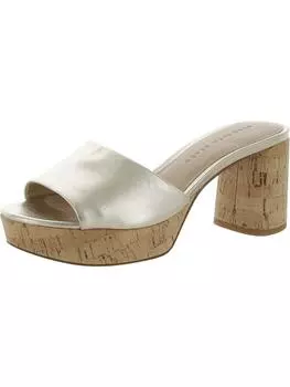 Женские туфли-лодочки Dali Cork Slip On Veronica Beard, цвет platinum metallic