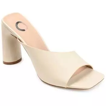 Женские туфли-лодочки Dola Pump из коллекции Journee, кремовый