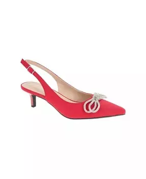 Женские туфли-лодочки Donna с острым носком и бантом BCBGeneration, красный
