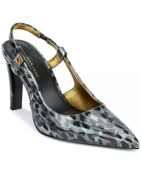 Женские туфли-лодочки Donna Slingback Donna Karan New York, серый