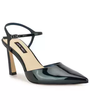 Женские туфли-лодочки Dres с сужающимся каблуком Nine West, синий