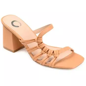 Женские туфли-лодочки Emory из коллекции Journee, цвет tan