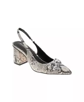 Женские туфли-лодочки Gardin на блочном каблуке с ремешком на пятке BCBGeneration, мультиколор