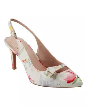 Женские туфли-лодочки Gelli Bow Slingback на каблуке Bandolino, белый