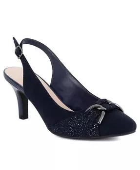 Женские туфли-лодочки Gisele с открытой пяткой Jones New York, синий