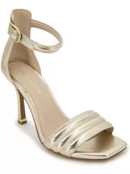 Женские туфли-лодочки HART SANDAL из кожи с открытым носком Kenneth Cole New York, цвет light gold
