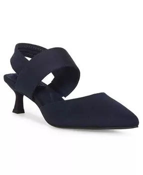 Женские туфли-лодочки Intime Stretch Kitten Heel Anne Klein, синий