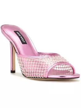 Женские туфли-лодочки Irep с декоративным каблуком Nine West, светло-розовый