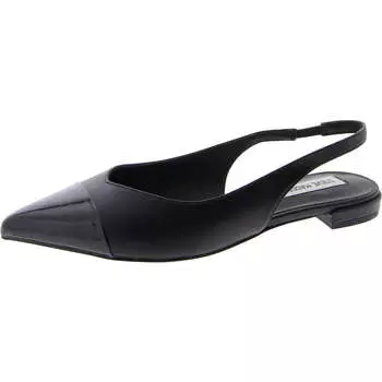 Женские туфли-лодочки из искусственной кожи с острым носком Steve Madden, черный/черный