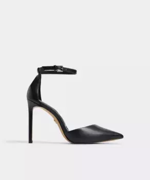 Женские туфли-лодочки из кожи с острым носком Aldo, черный