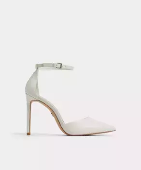 Женские туфли-лодочки из кожи с острым носком Aldo, белый