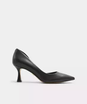 Женские туфли-лодочки из кожи с острым носком Aldo, черный