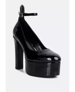 Женские туфли-лодочки из лакированного полиуретана Babe Heaven Rag & Co, черный