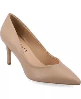 Женские туфли-лодочки из пеноматериала Gabriella Tru Comfort с острым носком Journee Collection, цвет Mocha