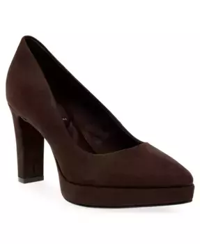 Женские туфли-лодочки Jael на платформе Anne Klein, коричневый