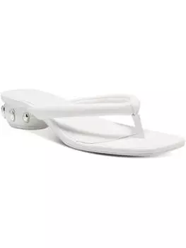 Женские туфли-лодочки JAYCIN на каблуке-стринге INC, цвет white smooth