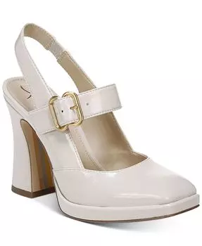 Женские туфли-лодочки Jildie Mary Jane с пяткой на пятке Sam Edelman, тан/бежевый