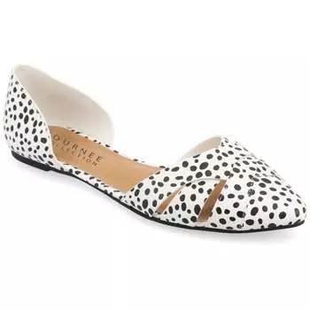 Женские туфли-лодочки Journee Brandee Flat Journee Collection, цвет animal