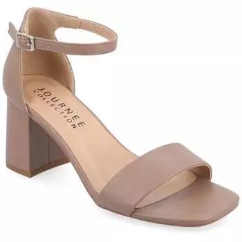 Женские туфли-лодочки Journee Collection SuperNatural Tru Comfort Foam VALENNCIA с широкой шириной, классные оттенки, цвет rosewood