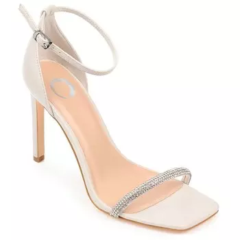 Женские туфли-лодочки Journee Collection Zoya Tru Comfort Foam со стразами, кремовый