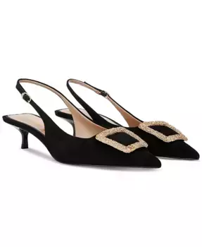 Женские туфли-лодочки Kammie с ремешком на пятке Sam Edelman, черный