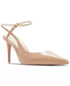 Женские туфли-лодочки Kymmberly с острым носом и ремешками ALDO, коричневый/бежевый
