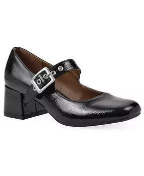 Женские туфли-лодочки Lasso Mary Jane на блочном каблуке White Mountain, черный