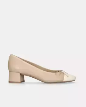 Женские туфли-лодочки Luisa из мягкой нюдовой кожи наппа Mascar, цвет Marrn claro