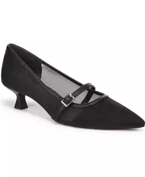 Женские туфли-лодочки Madelyn с мысом и небольшим каблуком LifeStride, черный