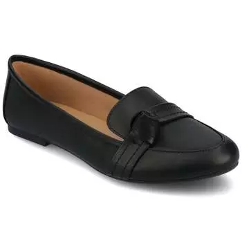 Женские туфли-лодочки Marci с широкими бретелями Journee Journee Collection, цвет black pu