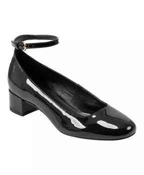 Женские туфли-лодочки Мэри Джейн на блочном каблуке Parri Marc Fisher LTD, черный