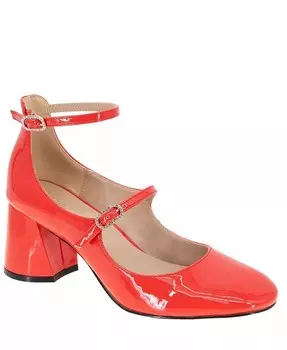 Женские туфли-лодочки Mary Jane на блочном каблуке Maxanna с ремешками BCBGeneration, красный