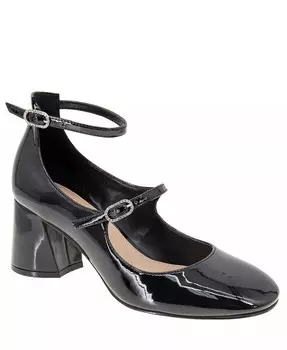 Женские туфли-лодочки Mary Jane на блочном каблуке Maxanna с ремешками BCBGeneration, черный