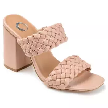 Женские туфли-лодочки Melissa широкой ширины из коллекции Journee, красный