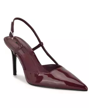 Женские туфли-лодочки Mianda на шпильке с ремешком Nine West, красный