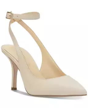 Женские туфли-лодочки Miriale на шпильке с ремешком вокруг щиколотки Jessica Simpson, слоновая кость/кремовый