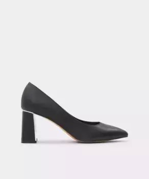 Женские туфли-лодочки на блочном каблуке и заостренном мыске Aldo, черный