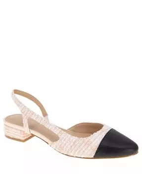 Женские туфли-лодочки на блочном каблуке с открытой пяткой и коротким носком Tillie BCBGeneration, мультиколор